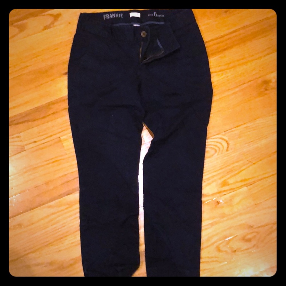 Jcrew Frankie navy blue khaki/ chino